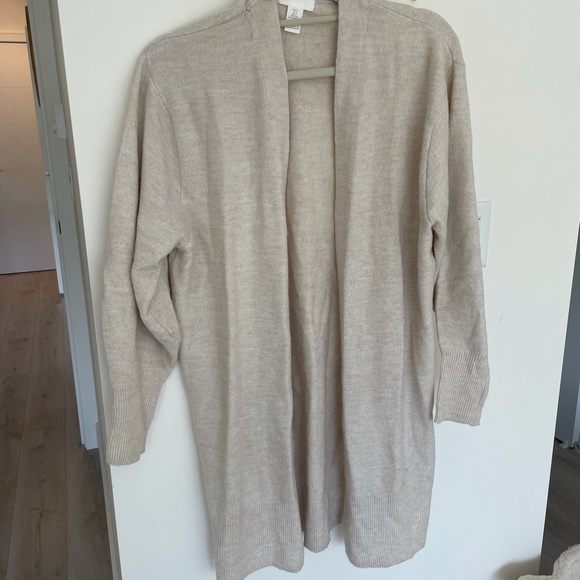 Long Length knit cardigan - Picture 2 of 4